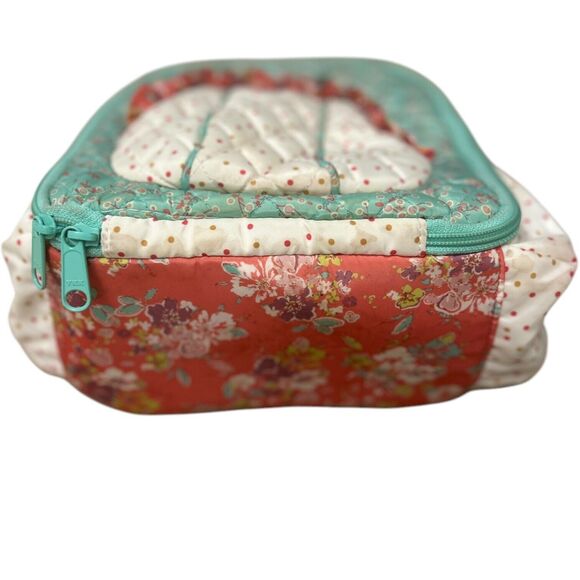 Matilda Jane Floral Lunch Bag Girls Pastel Floral Ruffle Insulated Lunch Tote - Picture 8 of 10